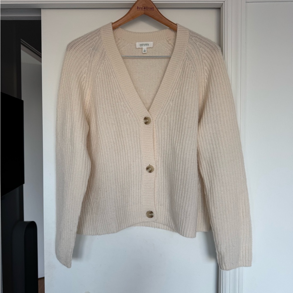 Cashmere V Neck Cardigan